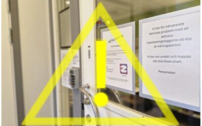Tekniska problem med inpasseringstaggar